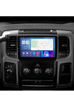 Android Car Stereo For Dodge RAM 1500 2500 3500 2013-2018 Manual AC Support Apple Carplay Android Auto Wireless 4GB RAM Fast Interface Quick Boot Sim Card Support Factory Camera AHD Camera Included