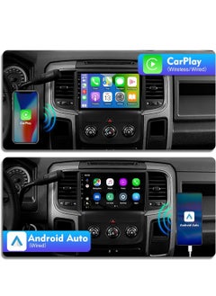 Android Car Stereo For Dodge RAM 1500 2500 3500 2013-2018 Manual AC Support Apple Carplay Android Auto Wireless 4GB RAM Fast Interface Quick Boot Sim Card Support Factory Camera AHD Camera Included - pzsku/Z29E23839873C6652DB08Z/45/_/1701937795/d8a45835-8fa0-4fe9-9514-456e79e2e7c7