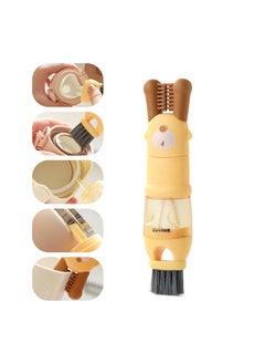 Cup Brush Wash Cup Artifact Cleaning Brush Water Cup Cleaning Brush Special Cup Brush Cleaning Bottle Straw Yellow