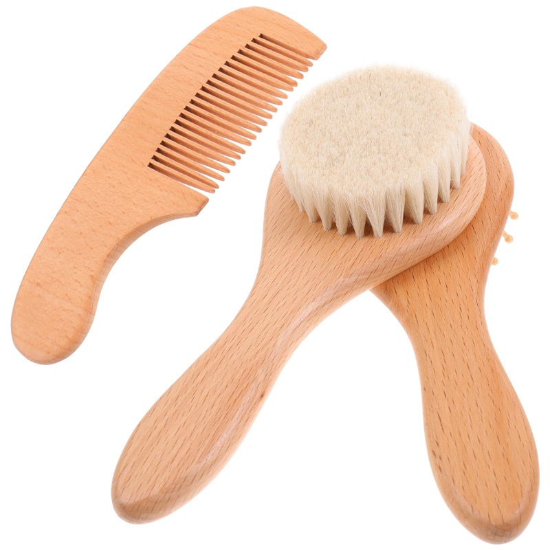 Soft Bristle Bath Brush 3 Pack Body Scrubber Back Scrubber for Newborns and Adults - Image 2