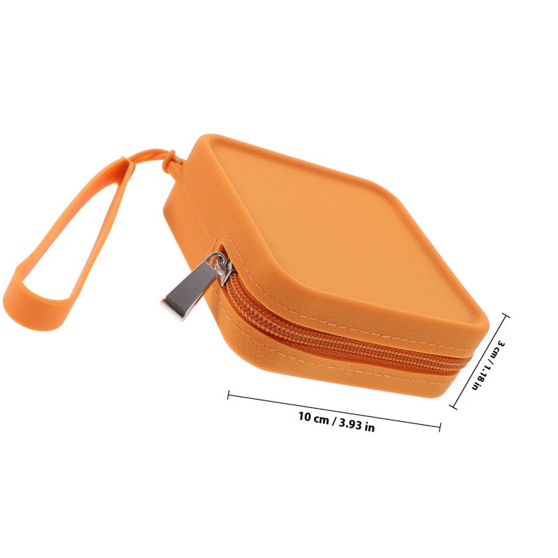 Silicone Dog Treat Bag Portable Dog Training Treat Bag Outdoor Dog Snack Bag Zipper Training Bag - Image 2