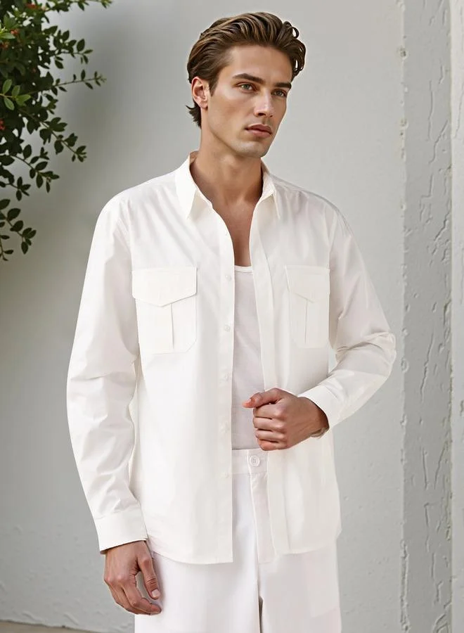 Lee Cooper Shirt with Chest Pockets