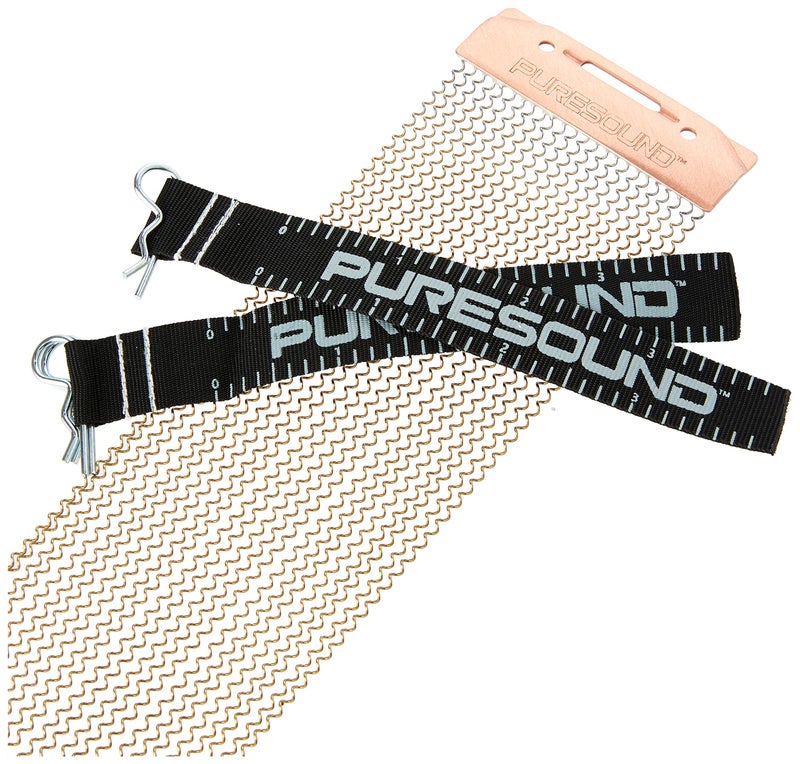 Evans PURESOUND Custom Pro Brass Snare Wire - Snare Drum Wires - Drum Wire - CPB1424 - 24 Strand, 14 Inch - Image 3