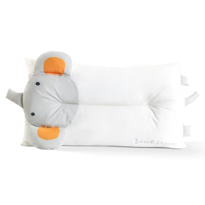 TODDLER PILLOW20X12INCHES MACHINE WASHABLE SOFT HYPOALLERGENIC KIDS PILLOWSCHILD CUTE ANIMAL DESIGN PERFECT TODDLER PILLOWS FOR SLEEPING ELEPHANT