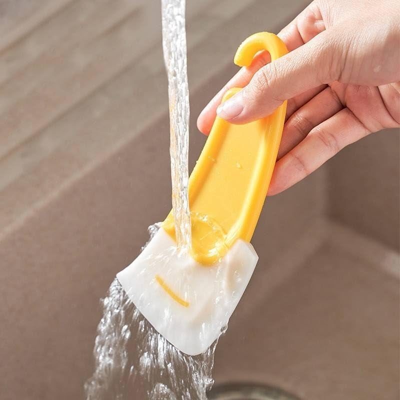 MaruHub Silicone Pan Scraper for Pots, Pans & Bowls – Non-Stick Dish Scraper, Kitchen Cleaning Tool, Food Safe Bowl Scraper, Easy to Clean, Durable Spatula for Removing Oil & Food Residue - Image 5