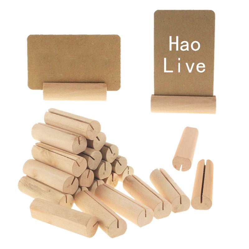 Valentine'S Day Decorative Crafts Valentine'S Day Party Decorations Wedding Decorations Ornaments Business Card Holders Number Plates Wood - Image 2