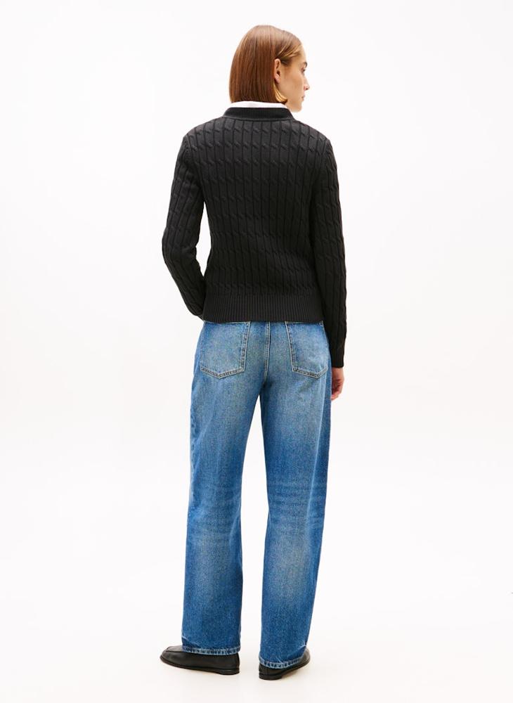 TOMMY HILFIGER Logo Pullover Sweater - Image 2