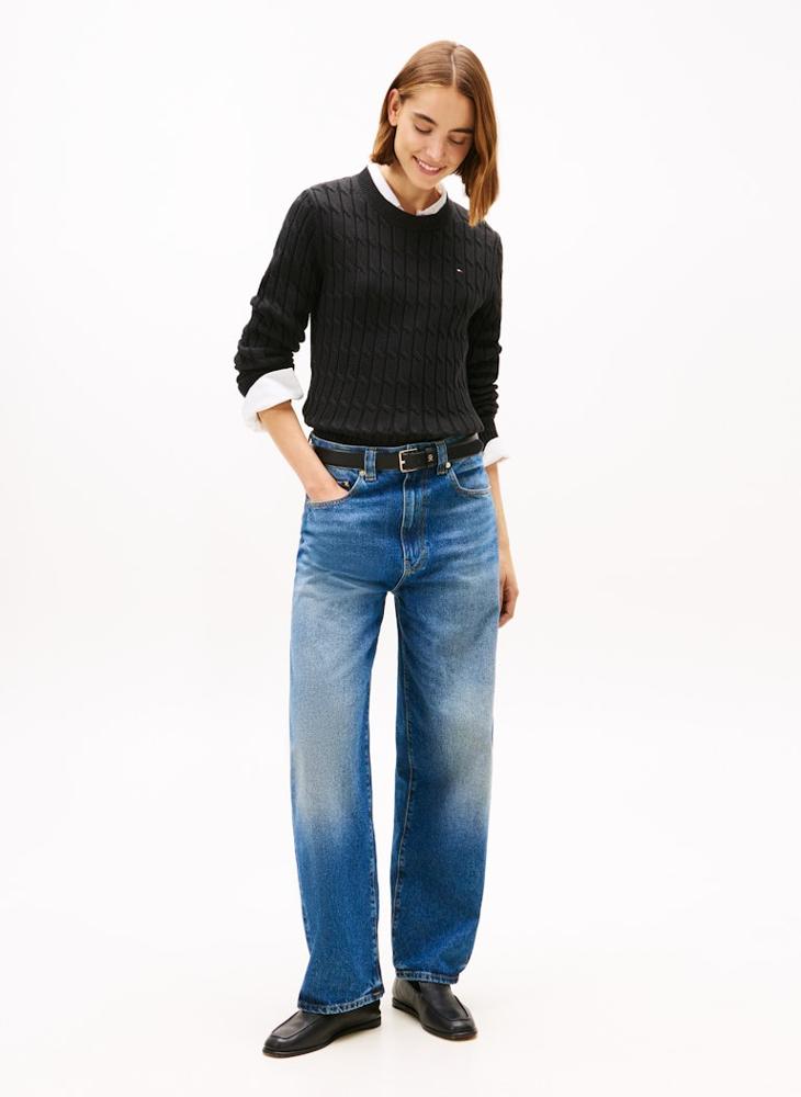 TOMMY HILFIGER Logo Pullover Sweater - Image 4