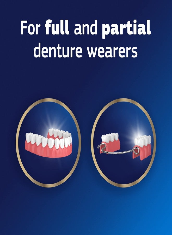 Fixodent Ultra Max Hold Denture Adhesive Cream, 2.2 oz (2-Pack), Strong False Teeth Glue - Image 3