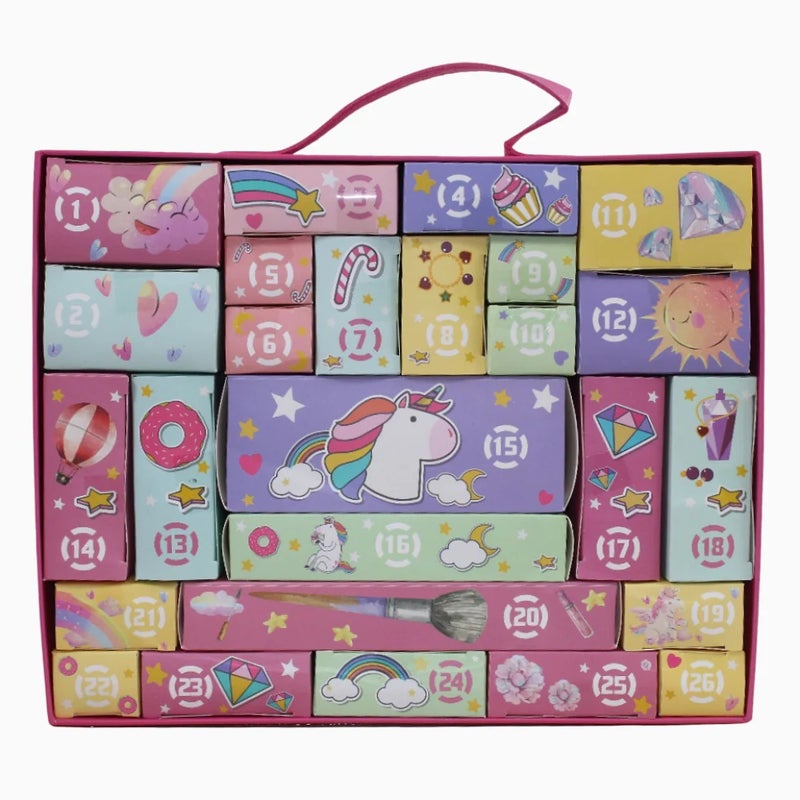 مجموعة علب المكياج والمجوهرات وحيد القرن السحري - 6061LD - Image 2