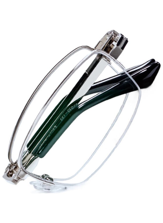 Sunset Red Men'S Bifocal Glasses With Auto Focus, Blue Light Blocking, Foldable, High Definition Reading Glasses E9006 +1.50 - Image 3