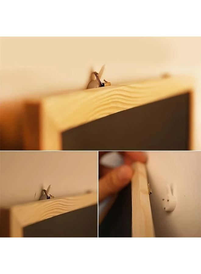 30pcs Heavy Duty Seamless Hooks Flush Mounting For Walls Photos Keys Bathroom Kitchen Office - Image 5