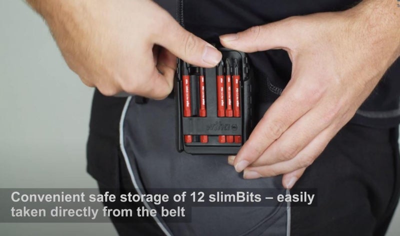 Wiha 28348 12 Piece Insulated SlimLine Blade Belt Set - Image 3