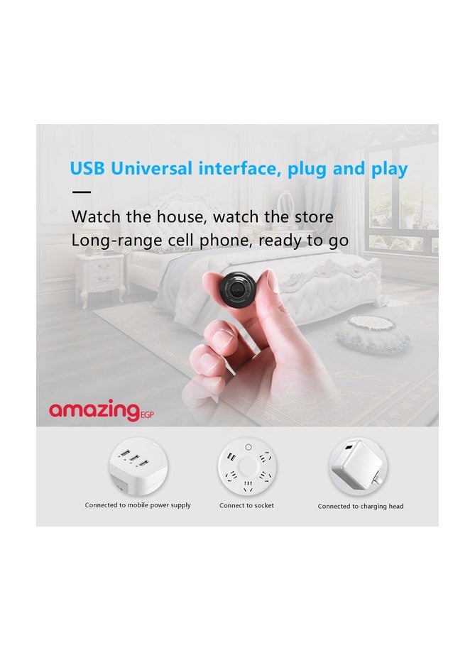 amazing.EGP - Ultra-small 1080P HD Wi-Fi security camera for indoor and outdoor use for kids, pets and nanny, IP camera remote security viewing with iOS and Android mobile app - Image 1