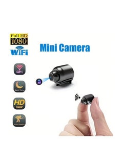 Ultra-small 1080P HD Wi-Fi security camera for indoor and outdoor use for kids, pets and nanny, IP camera remote security viewing with iOS and Android mobile app