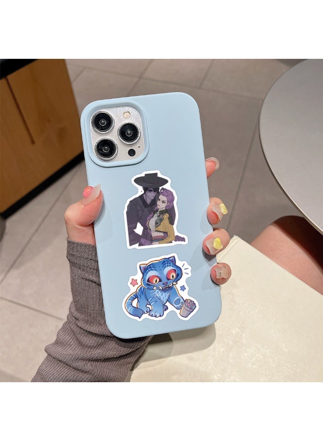 110pcs Korean Idol Demon Movie Hunters Pack, Anime Style Waterproof Vinyl Stickers for Teenagers and Adults for Laptop Skateboard Phone Guitar Travel Case Bike - Image 5