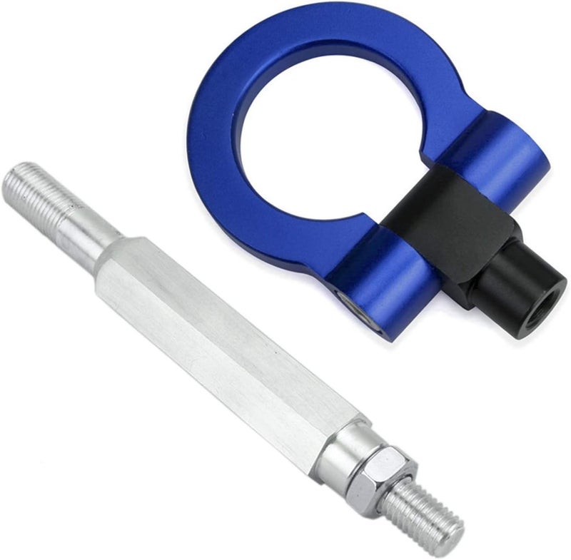 MBROS Tow Hook,Car Towing Eye Towing Hook Ring Kit Universal Tow Hook Eye Towing Colorful Fit Use for Most Subaru (Color Name : Titanium) - Image 4