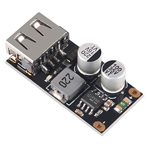 ACEIRMC 5pcs USB Buck Converter DC-DC Step Down Module 6-32V 12V 24V to 5V QC 3.0 Charging Module Power Supply Voltage Regulator Volt Transformer Board - Image 4