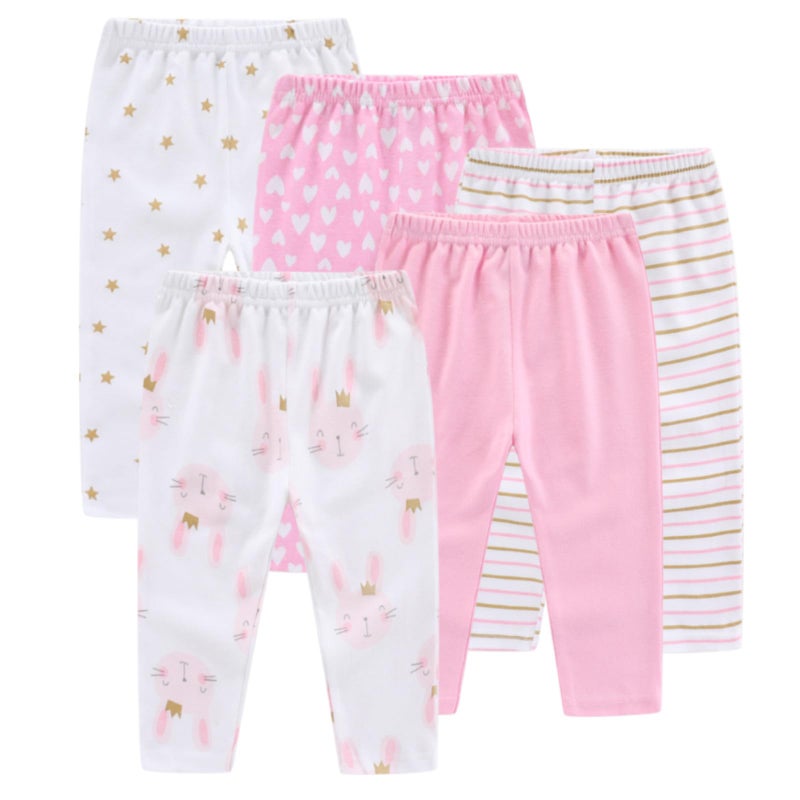 MAMIMAKA Newborn Layette Gift Set Bodysuits Pants for Baby Girl and Boy 24 Piece 100% Cotton Essentials and Accessories - Image 3