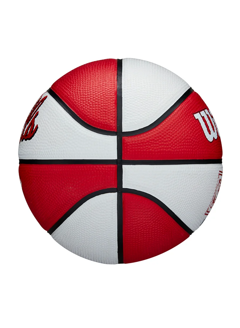 Wilson NBA Team Retro Mini Basketball Chicago Bulls - Size 3 (mini ball) - Red/White