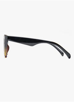 NIBEMINENT Women's UV Protection Square Sunglasses Black/Leopard  - Image 3