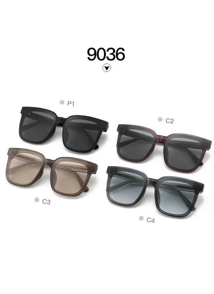 تشوميل نظارات شمسية عصرية عالية الدقة بعدسات نايلون للرجال والنساء أنيقة عالية الجودة مضادة للأشعة فوق البنفسجية ومضادة للضوء الأزرق - Image 4