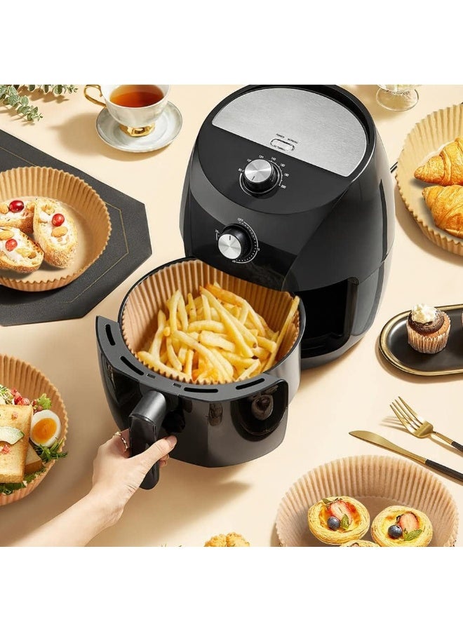 Air Fryer Oil-Proof Paper Liners – Disposable Non-Stick Parchment Paper for Air Fryer, Oven & Microwave – 20CM, 100PCS - Image 5