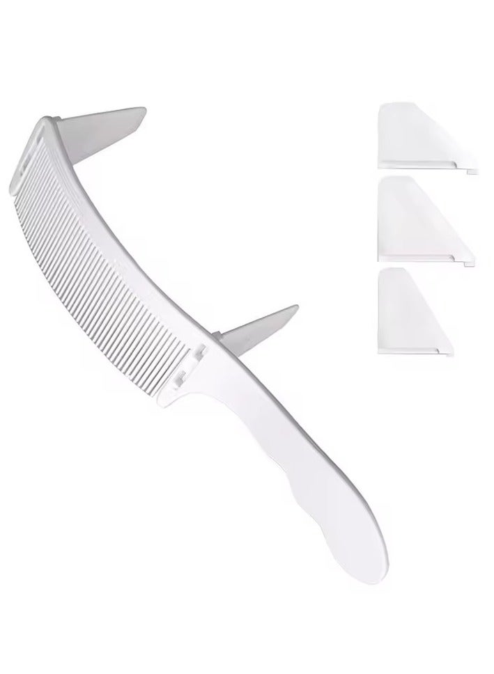 Goolsky Man Curved Positioning Comb Adjustable S Arc Design Professional Barber Hair Cutting Hair Clipper Comb Hairdresser Styling Tools - Image 1
