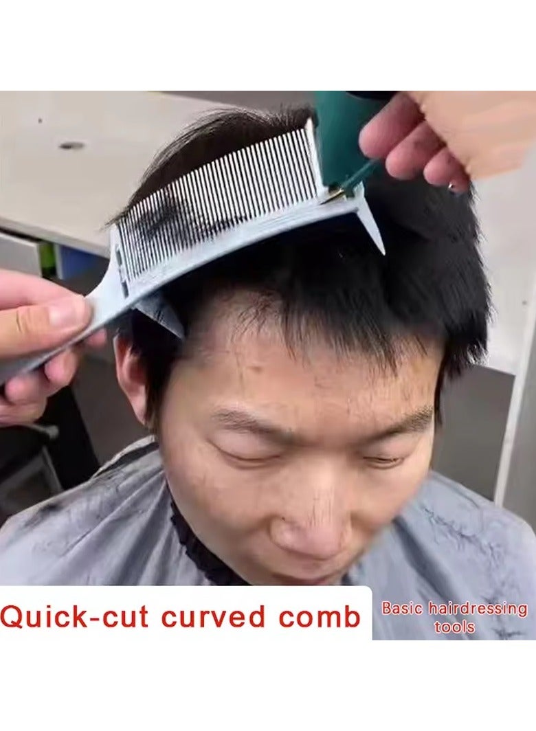 Goolsky Man Curved Positioning Comb Adjustable S Arc Design Professional Barber Hair Cutting Hair Clipper Comb Hairdresser Styling Tools - Image 4