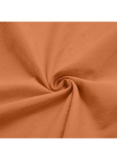 Sthxyfaith Muslim Orange Men’s Robe, Pajamas Night Sleep Cotton Robe  - Image 4