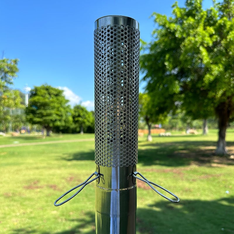 SoloWilder Stove Pipe Spark Arrestor Screen Stainless Steel Chimney Tube Filter Stovepipe Top Cap 2.36 inch - Image 4