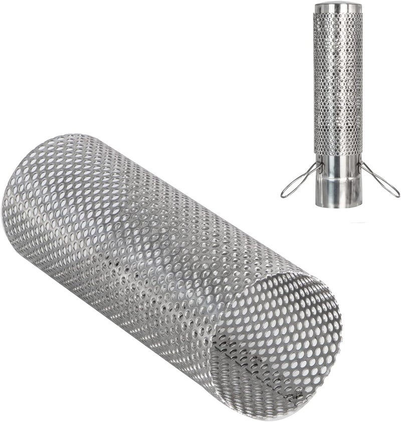SoloWilder Stove Pipe Spark Arrestor Screen Stainless Steel Chimney Tube Filter Stovepipe Top Cap 2.36 inch - Image 1