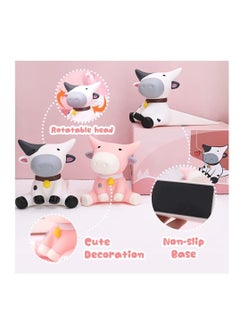 Y&D Decorative Door Stop Cute Stopper Animal Doorstop Non-Slip Wedge Cow Stoppers for Home and Office, with Colorful Box (White)  - Image 4