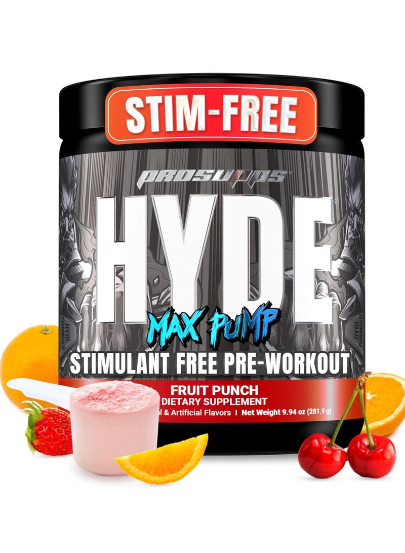 ProSupps PS Hyde Max Pump 20 Serving Fruit Punch - Image 1