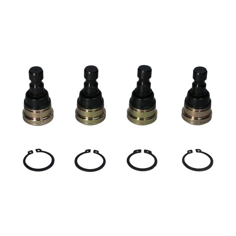 4PCS Front Suspension Upper & Lower Left & Right Ball Joints Set Replacement for Polaris Ranger XP 900 2013-2018 HI3401BJ138JB - Image 1
