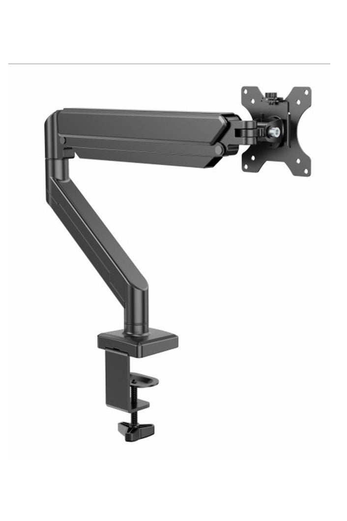 Adjustable Single Monitor Arm Stand Classic Black Gas Spring Desk Mount for 13-35 Inch Screens, Heavy Duty 10KG VESA Mount, Ergonomic Height Tilt & Rotation - Image 2