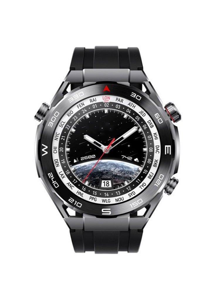 هونج كونج ساعة ذكية HK 5 Hero AMOLED wearfit ، افتح دردشة جديدة بالذكاء الاصطناعي ، GPT ، ساعة ذكية متعددة الوظائف للرجال والصبيان أسود - Image 2