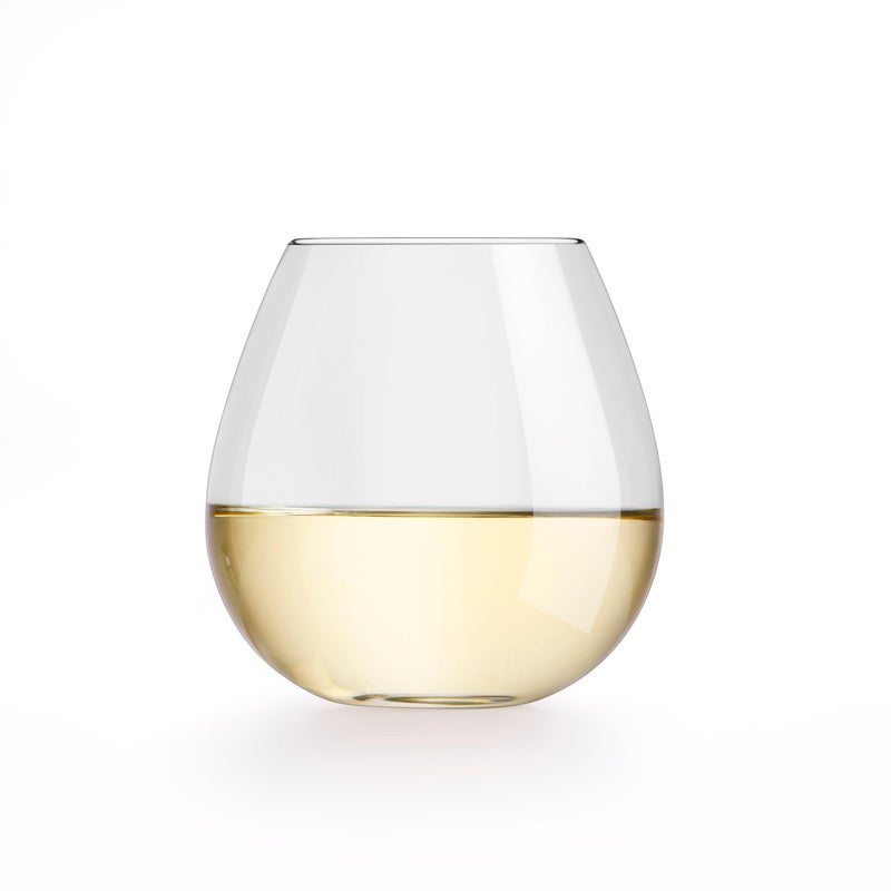 Royal Leerdam Bairrada Stemless Wine Glass 4-Piece Set, 470 ml Capacity - Image 2