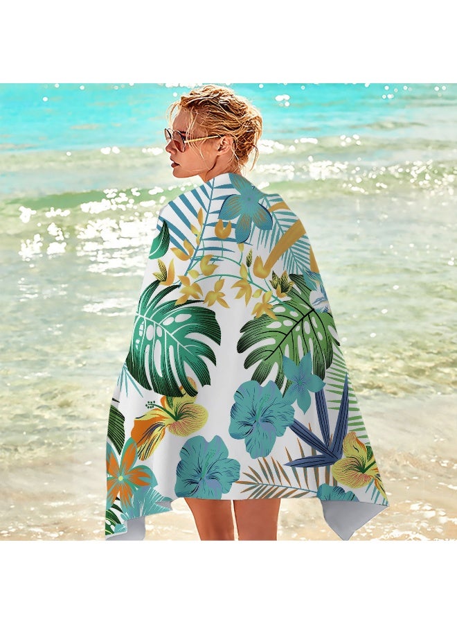 آنا فوطة شاطئ سريعة الجفاف ثلاثية الأبعاد من الألياف الدقيقة - Image 3