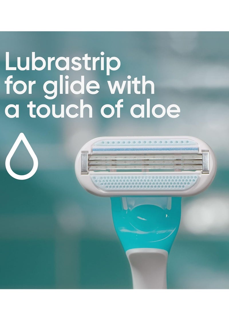 Gillette Venus Tropical Value Pack 6 Disposable Razors 3 Blades - Image 5