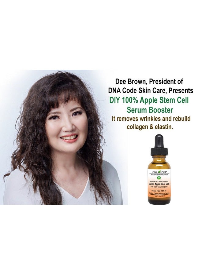 DNA CODE Skin Care Anti Aging. Diy Swiss Apple Stem Cell 100% Serum Booster. Remove Wrinkles Rebuild Collagen & Elastin - Image 2