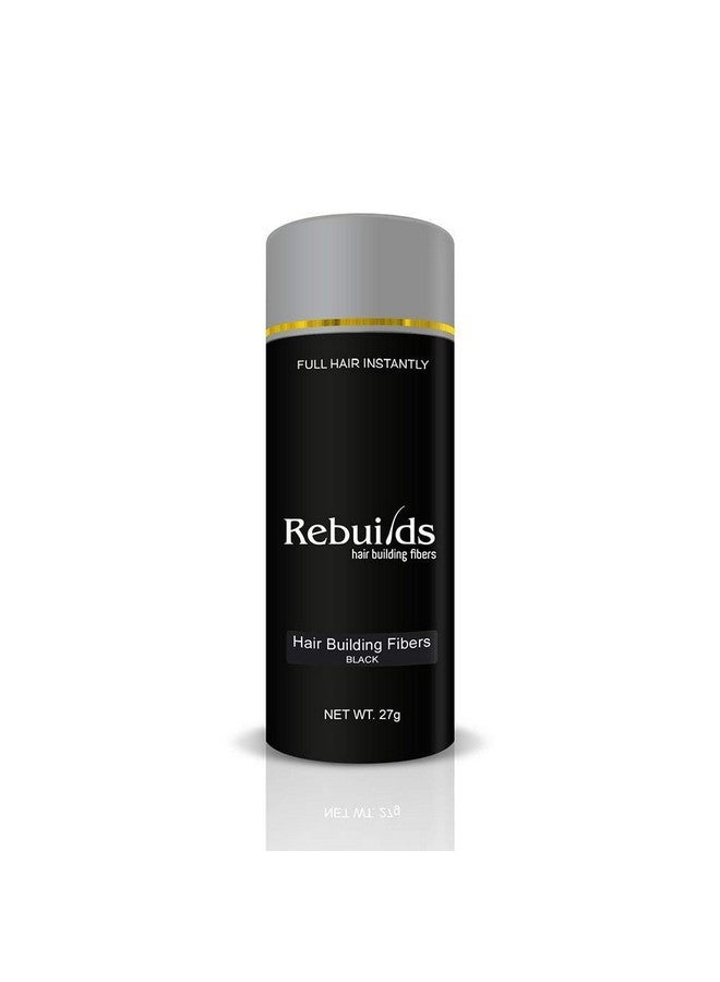 Rebuilds Hair Fibers, Black, 27G - Image 1