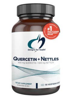 Quercetin + Nettles - Immune Support Supplement - Nettle Leaf + Quercetin Supplement with Flavonoids to Support a Healthy Inflammatory Response (90 Vegan Capsules) - pzsku/Z29E4E204D0C3EB362C6BZ/45/_/1726812935/dbead943-db03-4c6e-9090-db4ef47f24cd