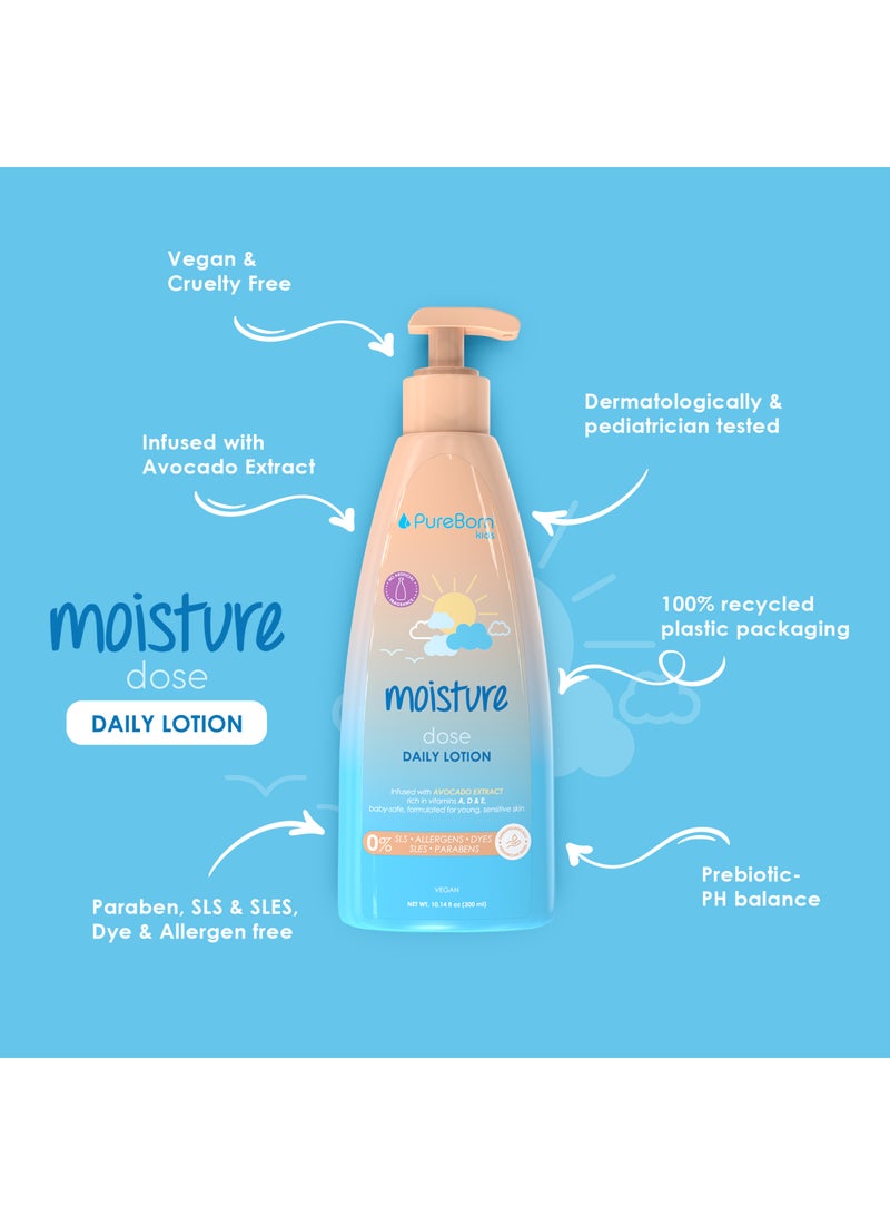 PureBorn لوسيون ترطيب يومي للأطفال بالعسل والأفوكادو - Image 3
