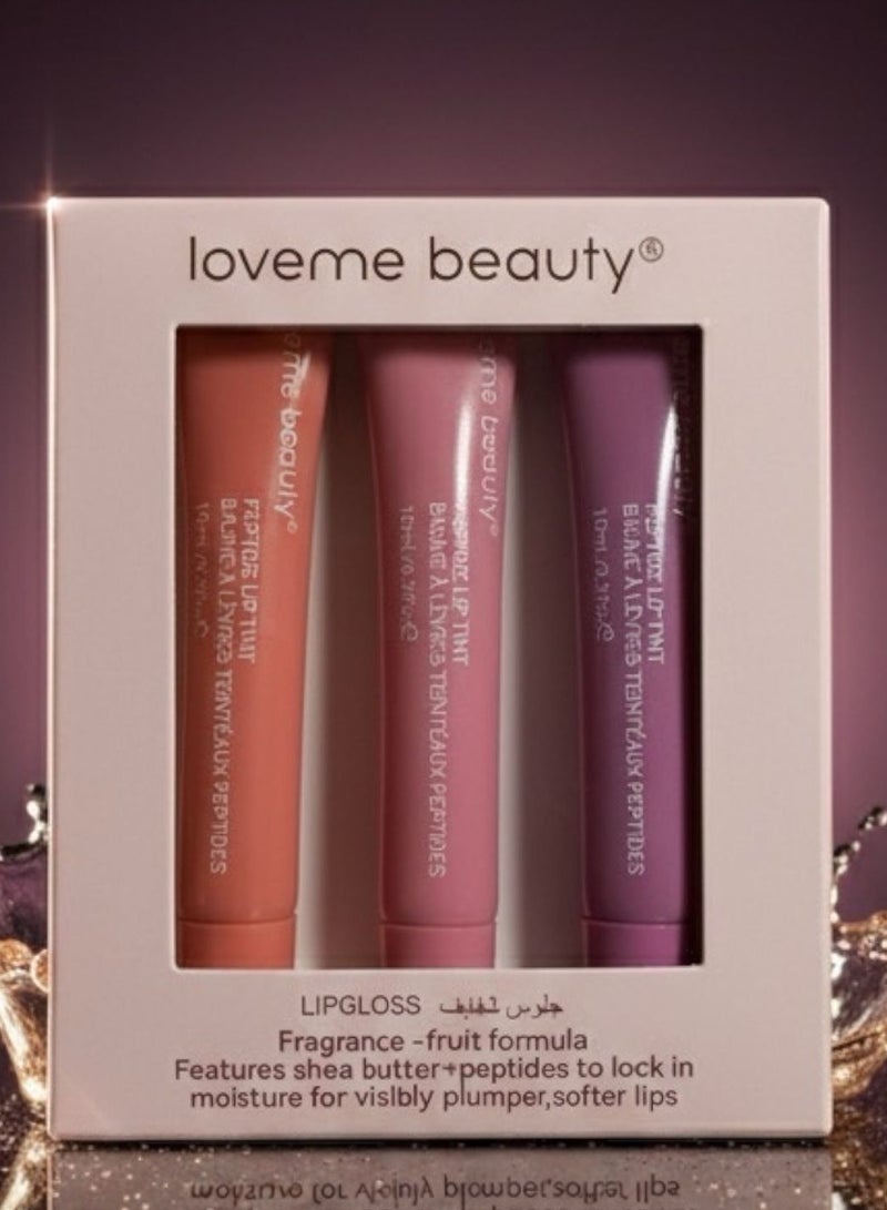 لافمي بيوتي  ملمع شفاه برائحة الفواكه - 3 قطع - Image 1