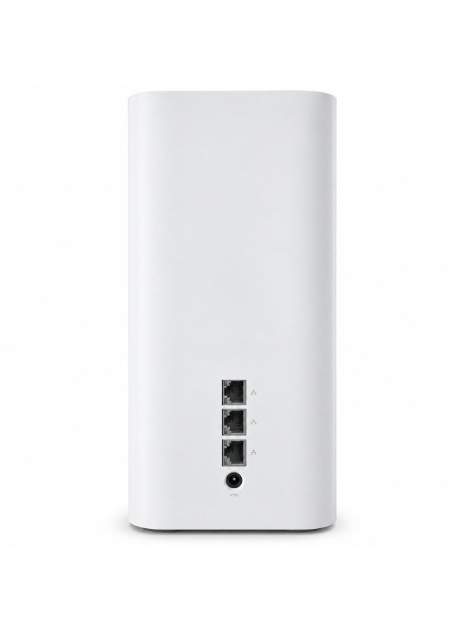 STC Renewed – STC 5G CPE Router | Up to 3.6 Gbps 5G Download Speed | Dual-Band Wi-Fi | Nano SIM | 3 Ethernet Ports | Supports All Networks (STC, Mobily, Zain & Virgin) | H138-380 | White white - Image 2
