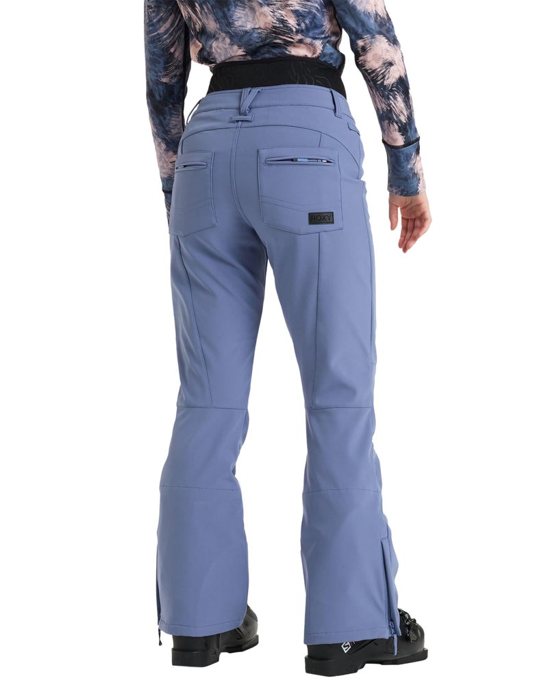 Roxy Women's Rising High Ski Pant â€“ 15K Waterproof Stretch Snow Pant, SKINNY Fit, PFAS-Free, Wild Wind, X-Small - Image 5