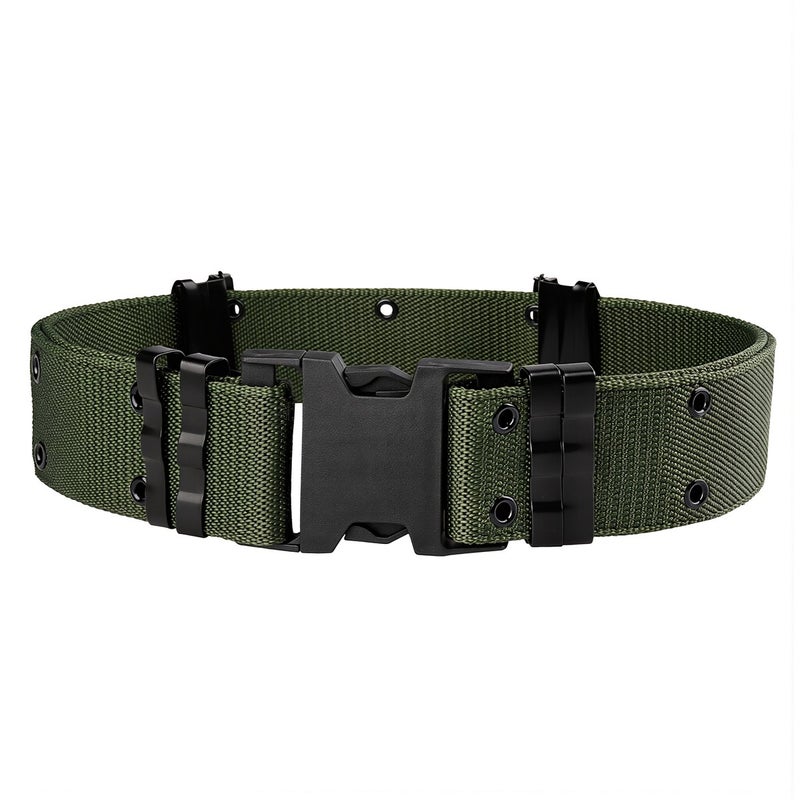 Tactical Belt 1.5 inch Thick Nylon Military Utility Waist Belt 125cm for Work - Image 1