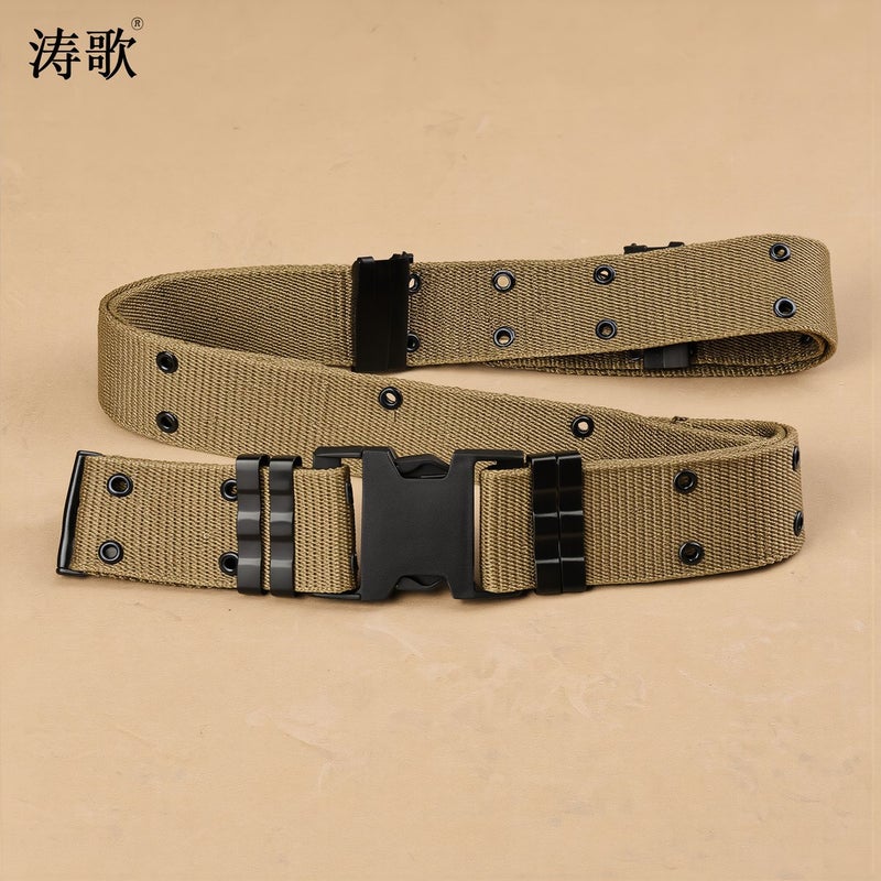 Tactical Belt 1.5 inch Thick Nylon Military Utility Waist Belt 125cm for Work - Image 3