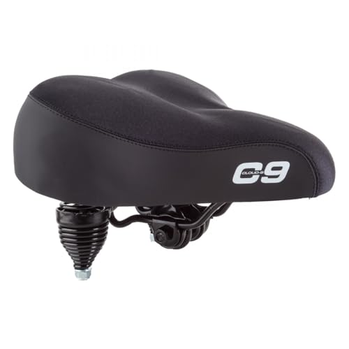 Cloud-9 Cruiser Gel Saddle, 10.5" x 10.5" Black- Lycra - Image 4